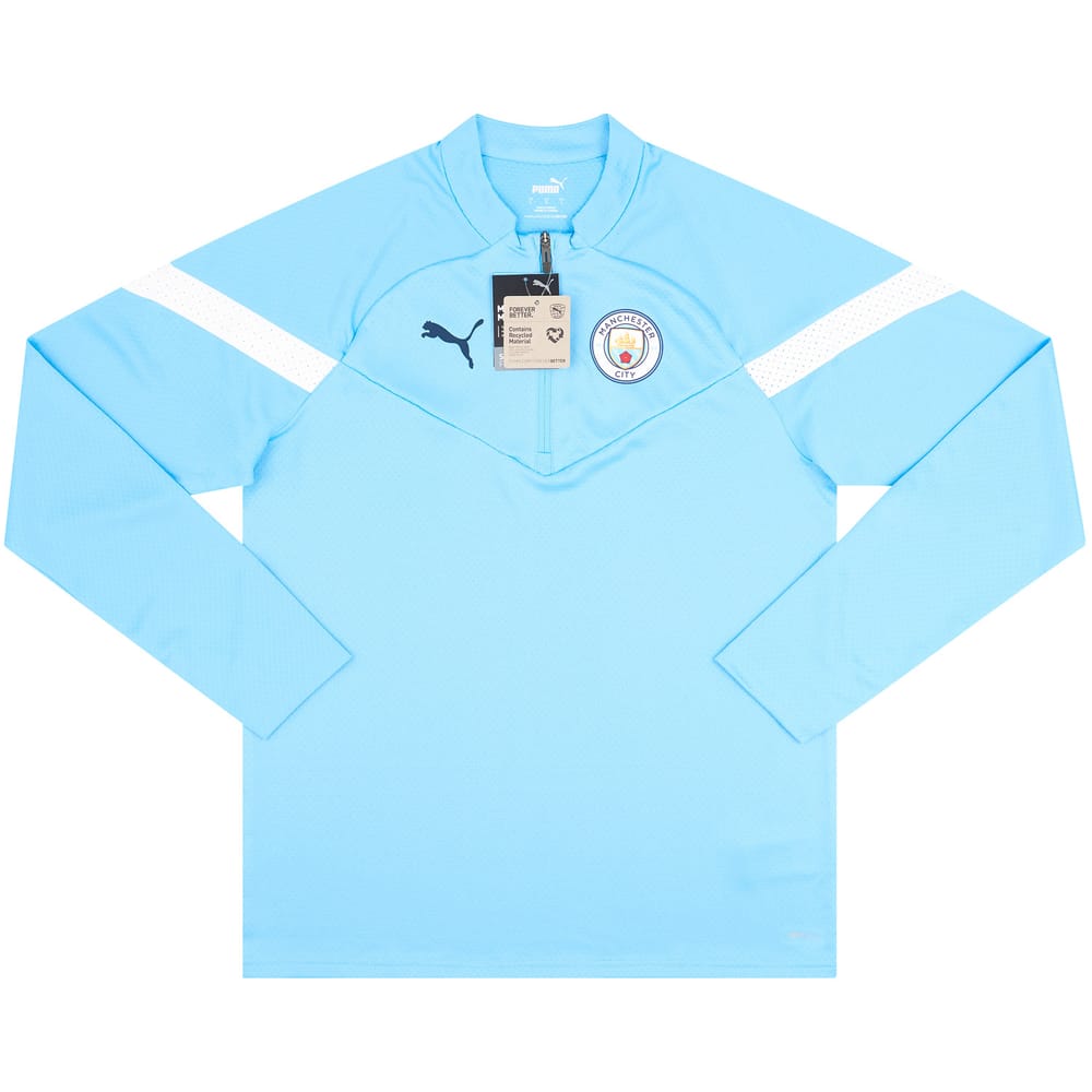 2022-23 Manchester City Puma 1/4 Zip Training Top