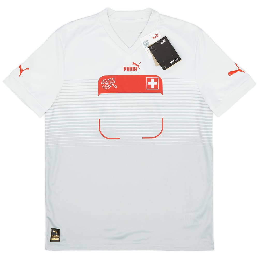 2022-23 Switzerland Away Shirt - (KIDS)