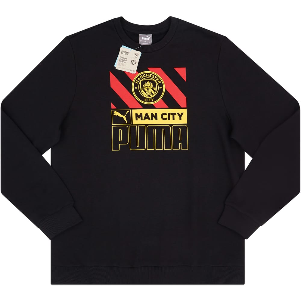 2022-23 Manchester City Puma FtblCore Sweat Top