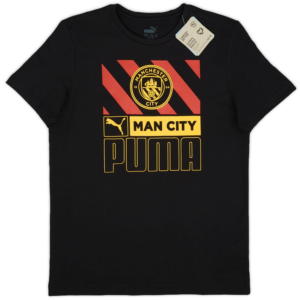 2022-23 Manchester City Puma FtblCore Tee - (KIDS)