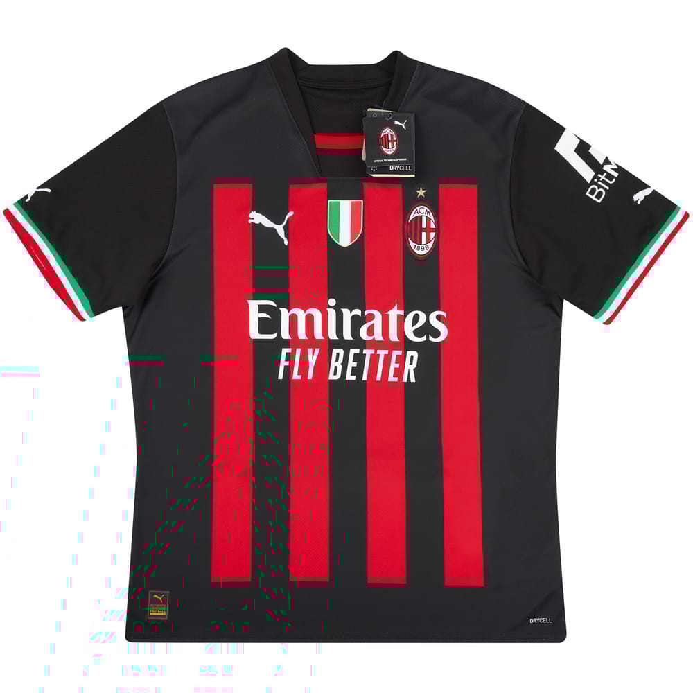 2022-23 AC Milan Home Shirt