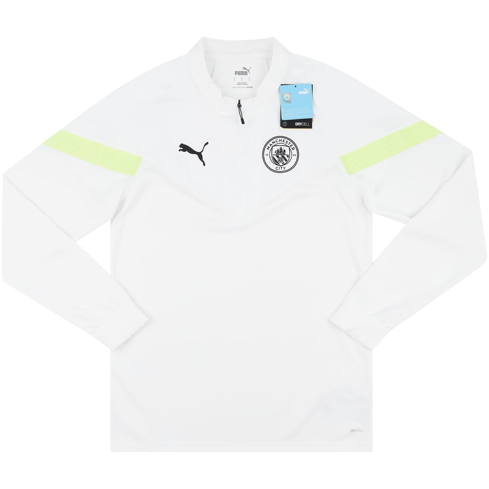 2022-23 Manchester City Puma Pro 1/4 Zip Training Top