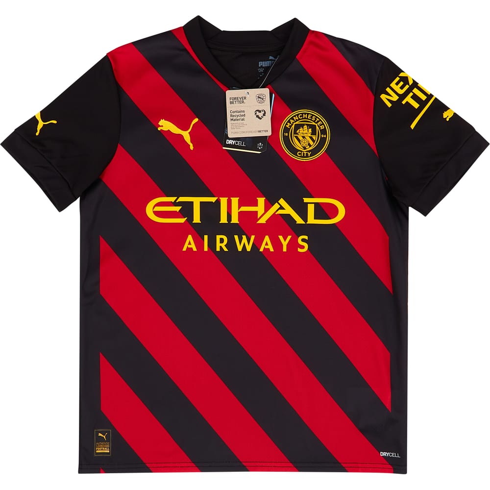 2022-23 Manchester City Away Shirt (KIDS)