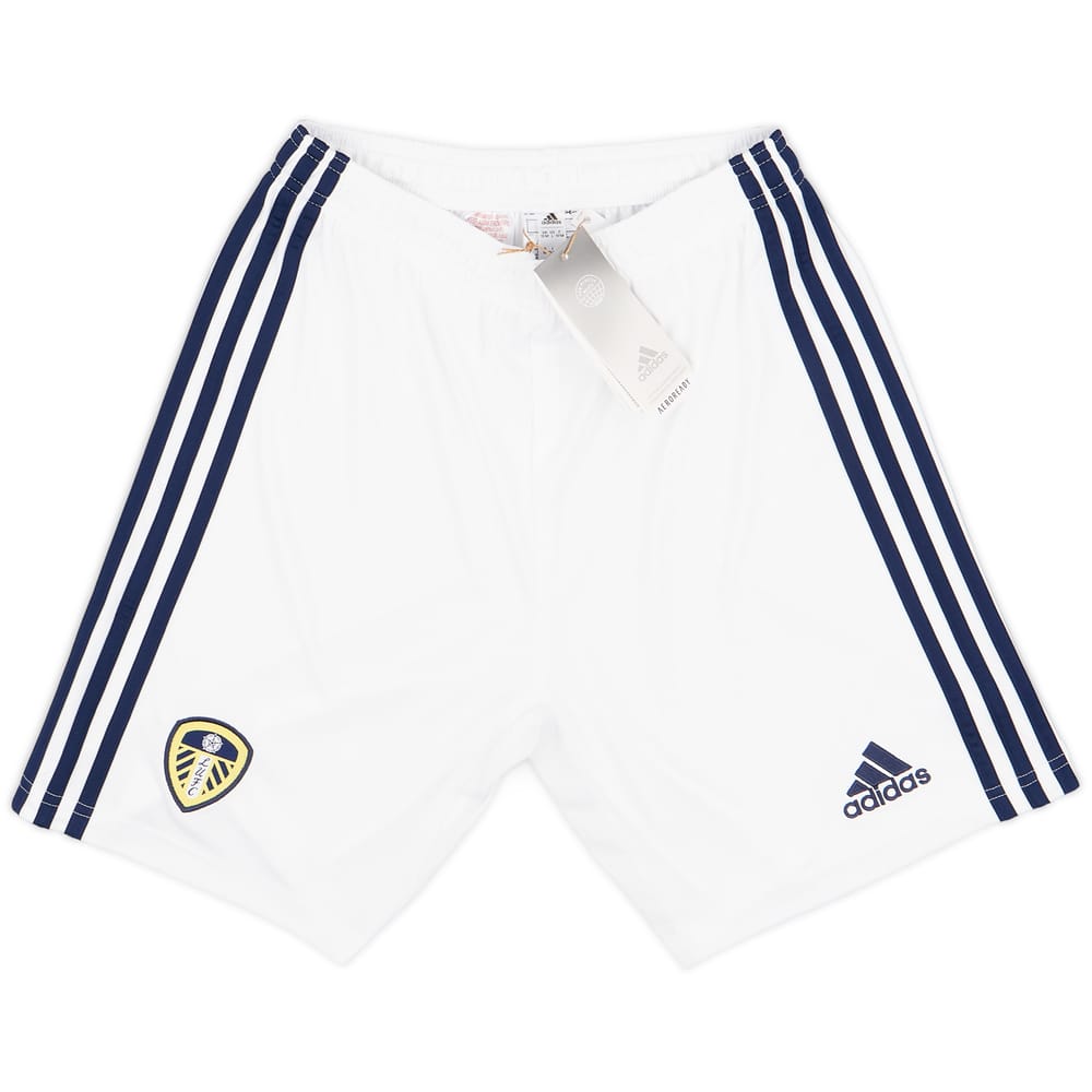 2022-23 Leeds United Home Shorts - 9/10 - (L.Kids)