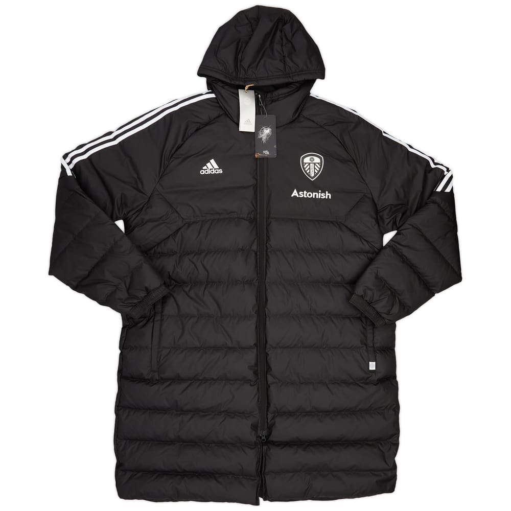2022-23 Leeds United adidas Long Padded Jacket