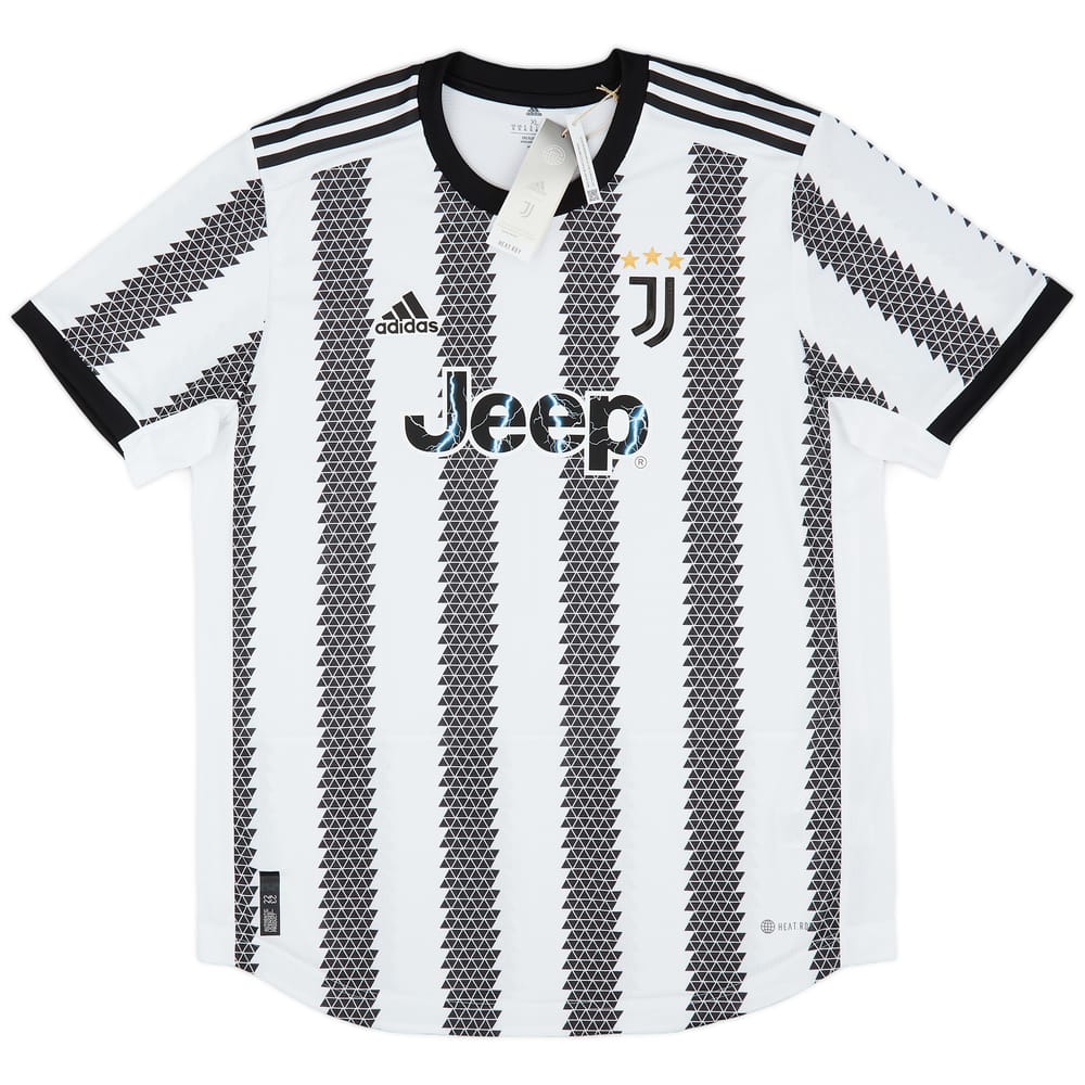 2022-23 Juventus Authentic Home Shirt