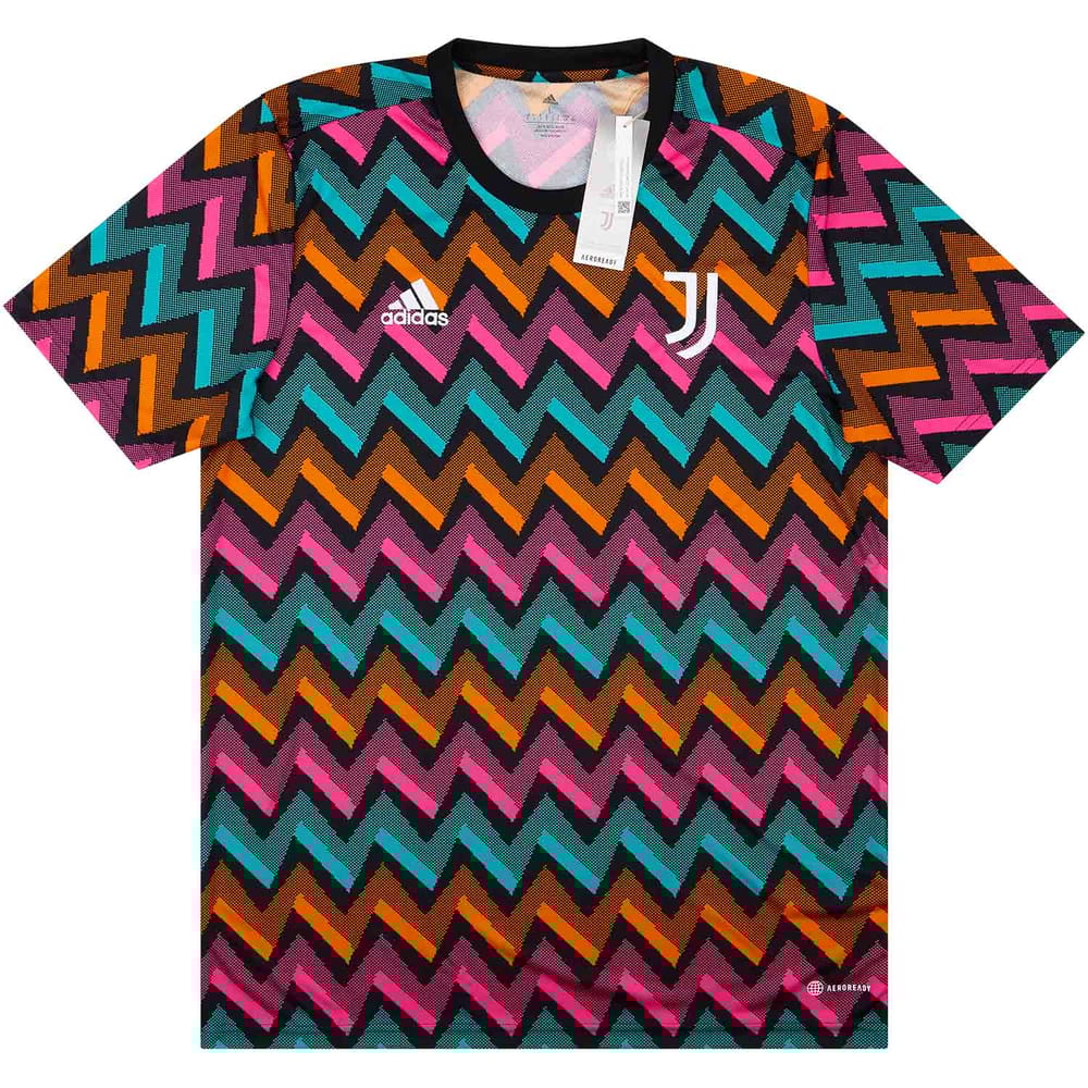 2021-22 Juventus adidas Pre-Match Training Shirt