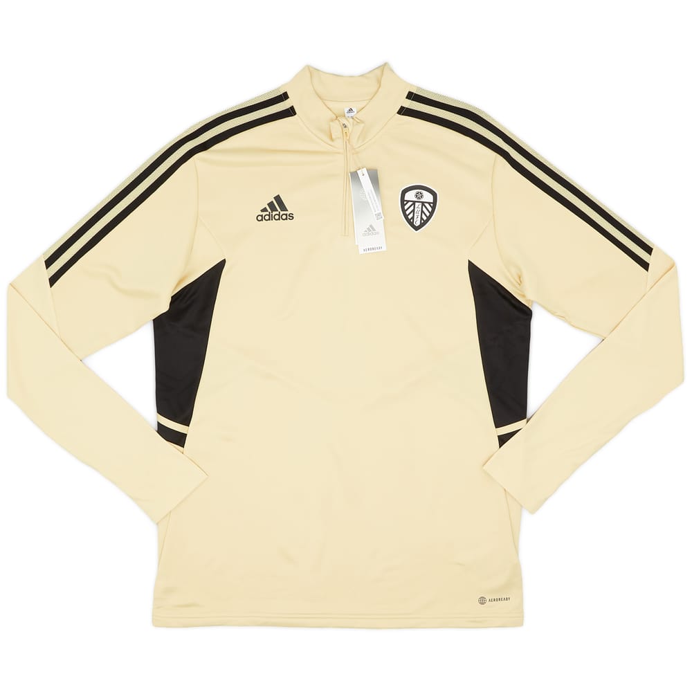 2022-23 Leeds United adidas 1/4 Zip Training Top (XXL)