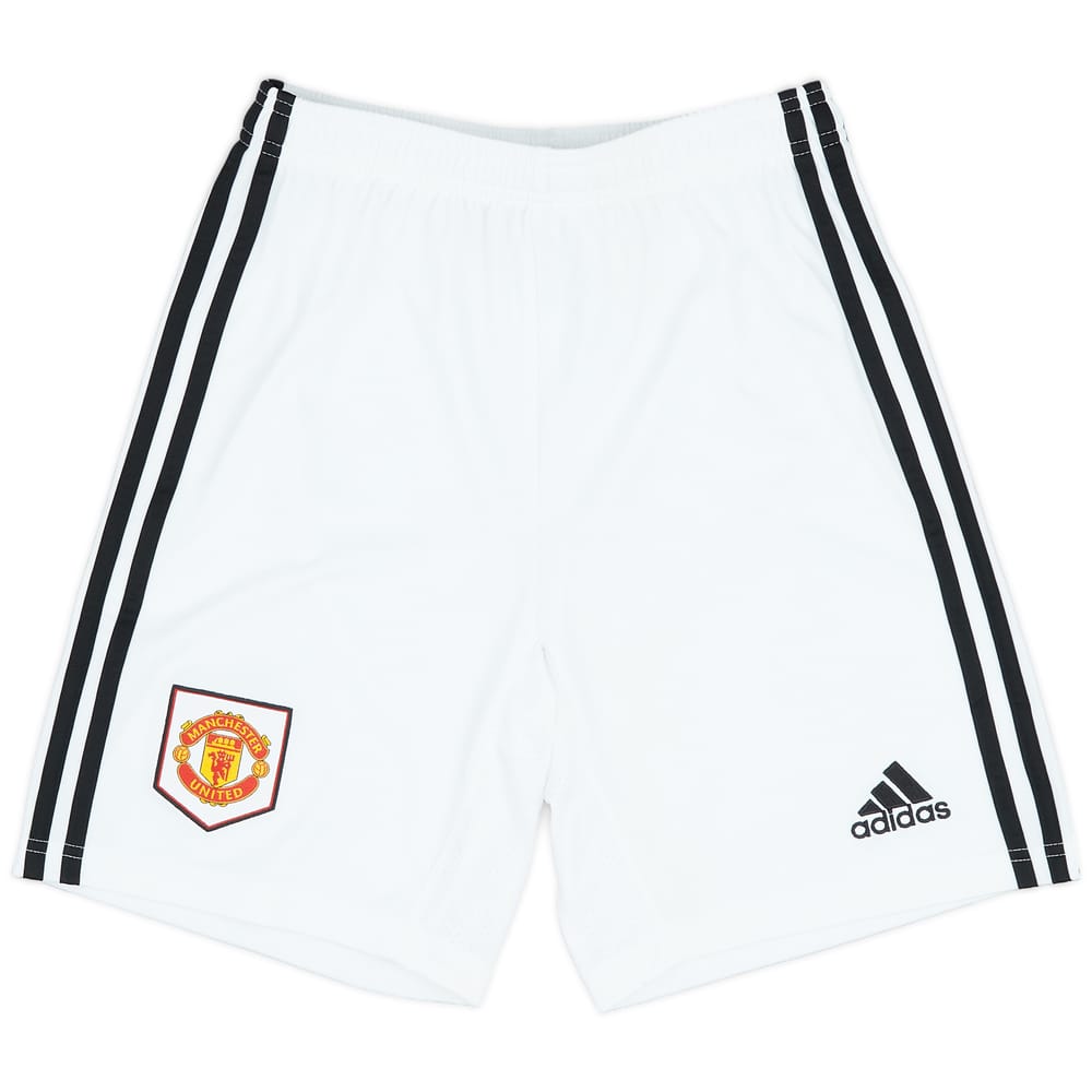 2022-23 Manchester United Home Shorts (KIDS)