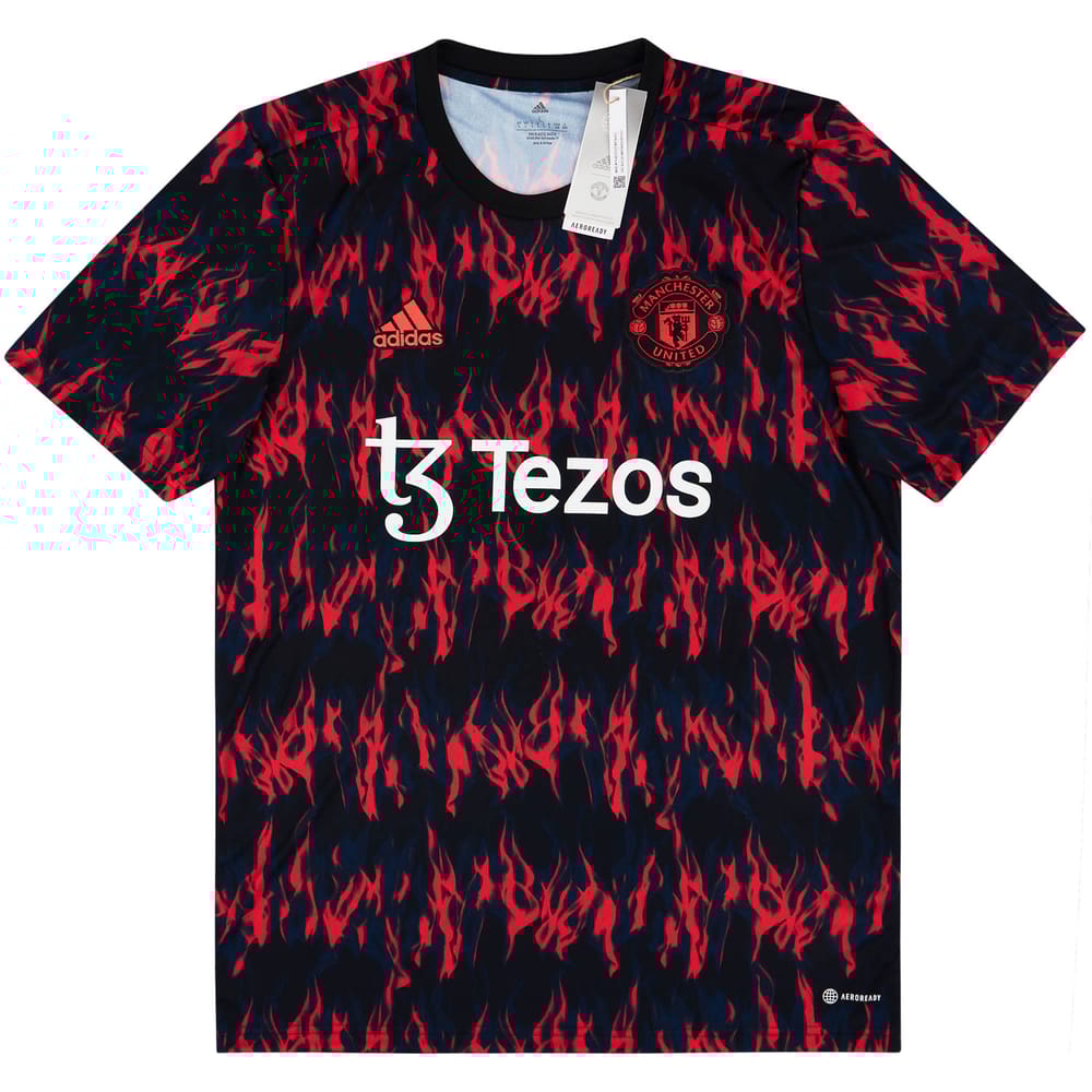 2020-21 Manchester United adidas Warm-Up Shirt