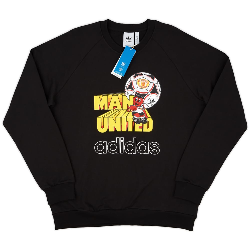 2021-22 Manchester United adidas Originals Graphic Sweat Top