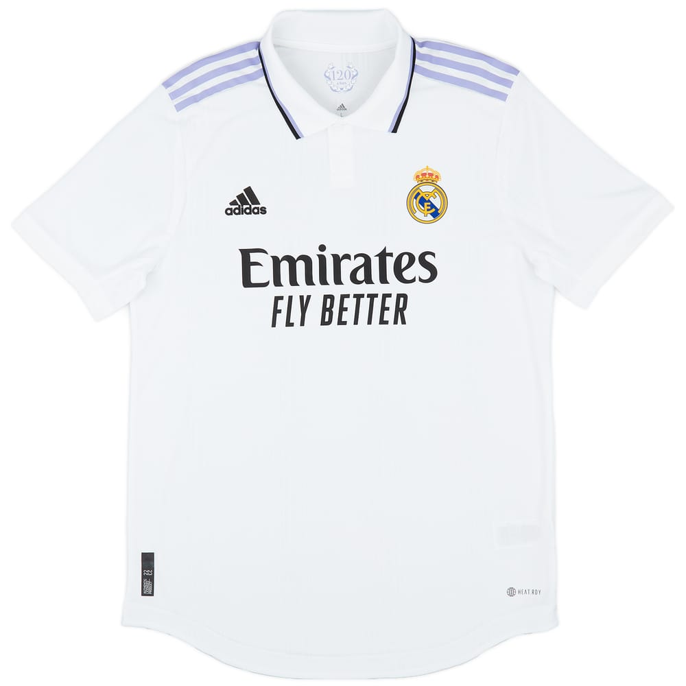 2022-23 Real Madrid Authentic Home Shirt