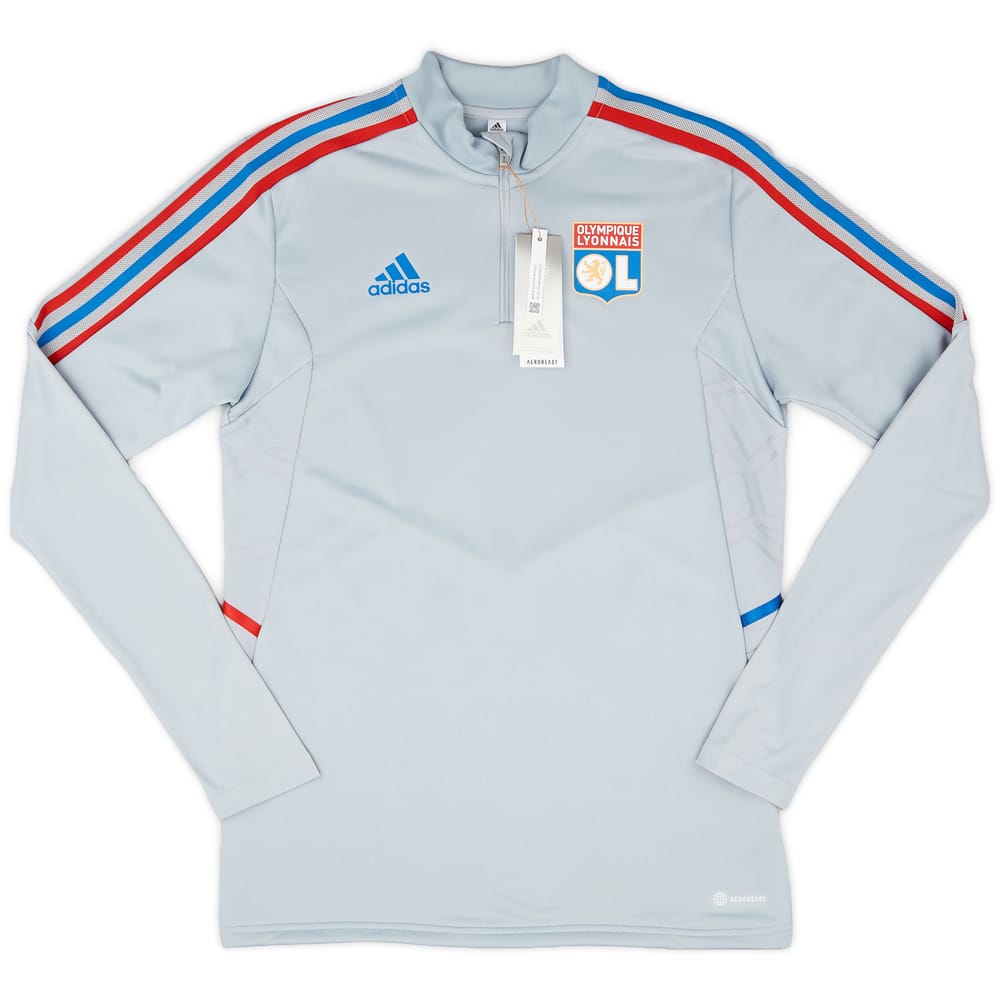 2022-23 Lyon adidas 1/4 Zip Training Top