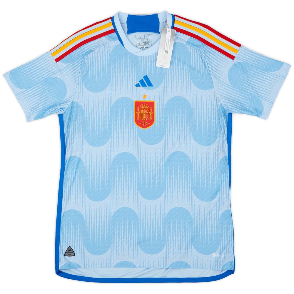 2022-23 Spain Authentic Away Shirt