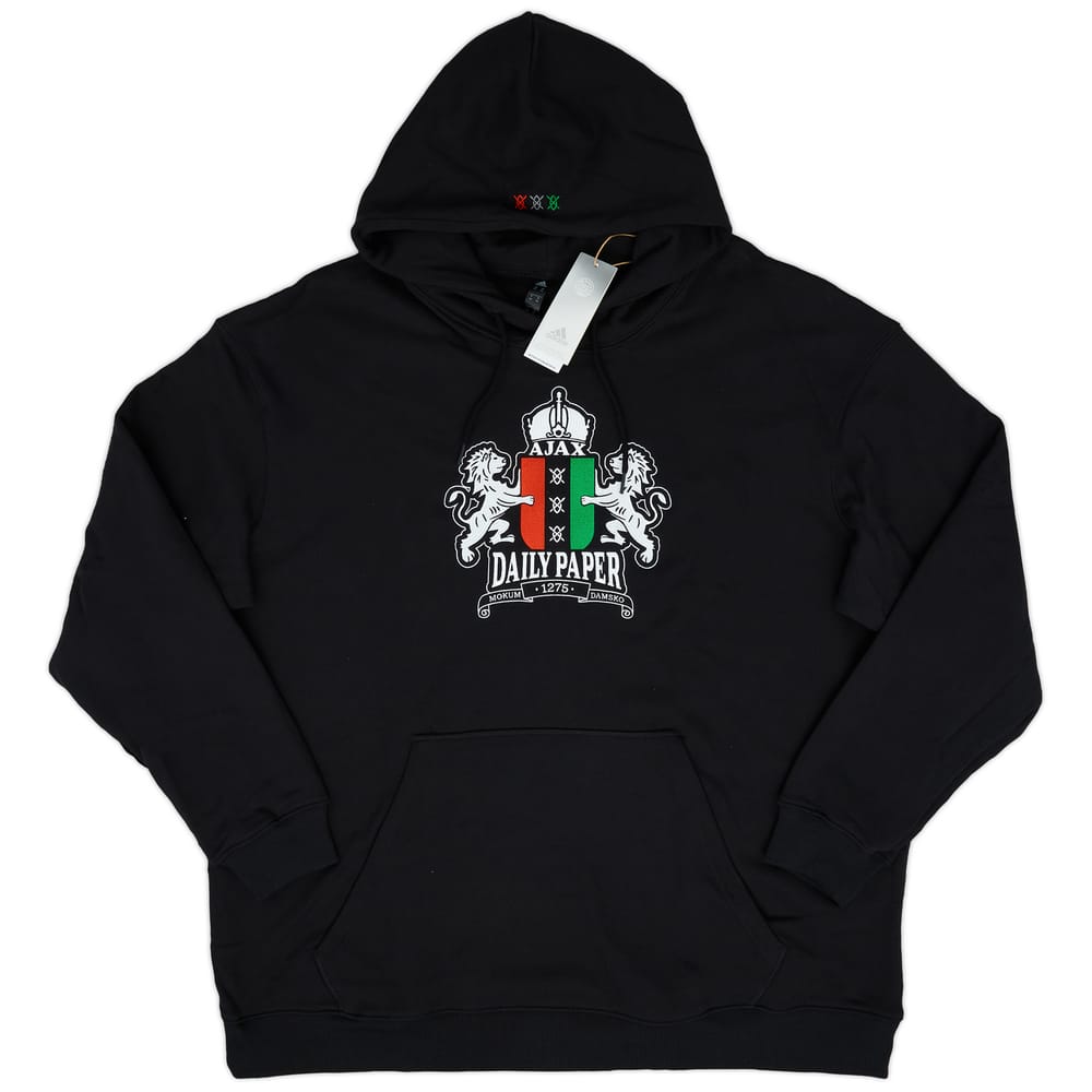 2022-23 Ajax adidas x Daily Paper Graphic Hooded Top - (3XL)