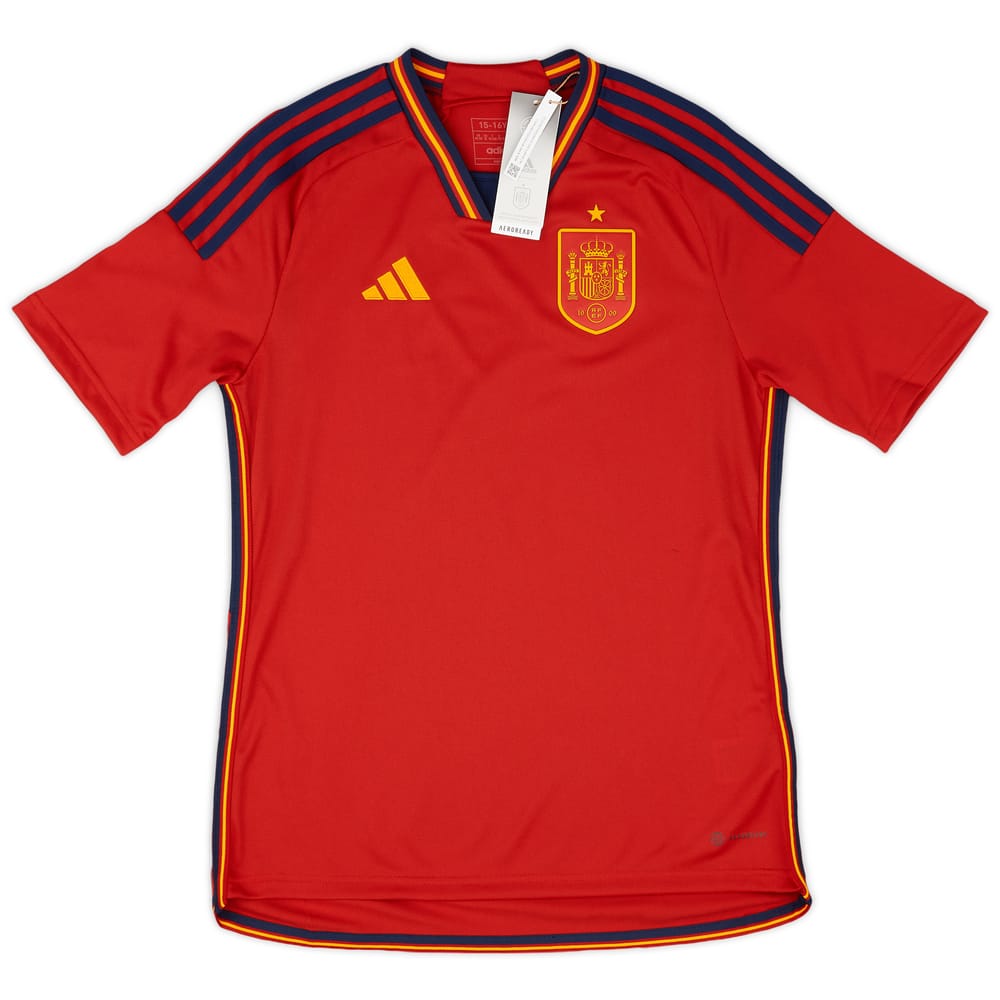 2022-23 Spain Home Shirt - (KIDS)