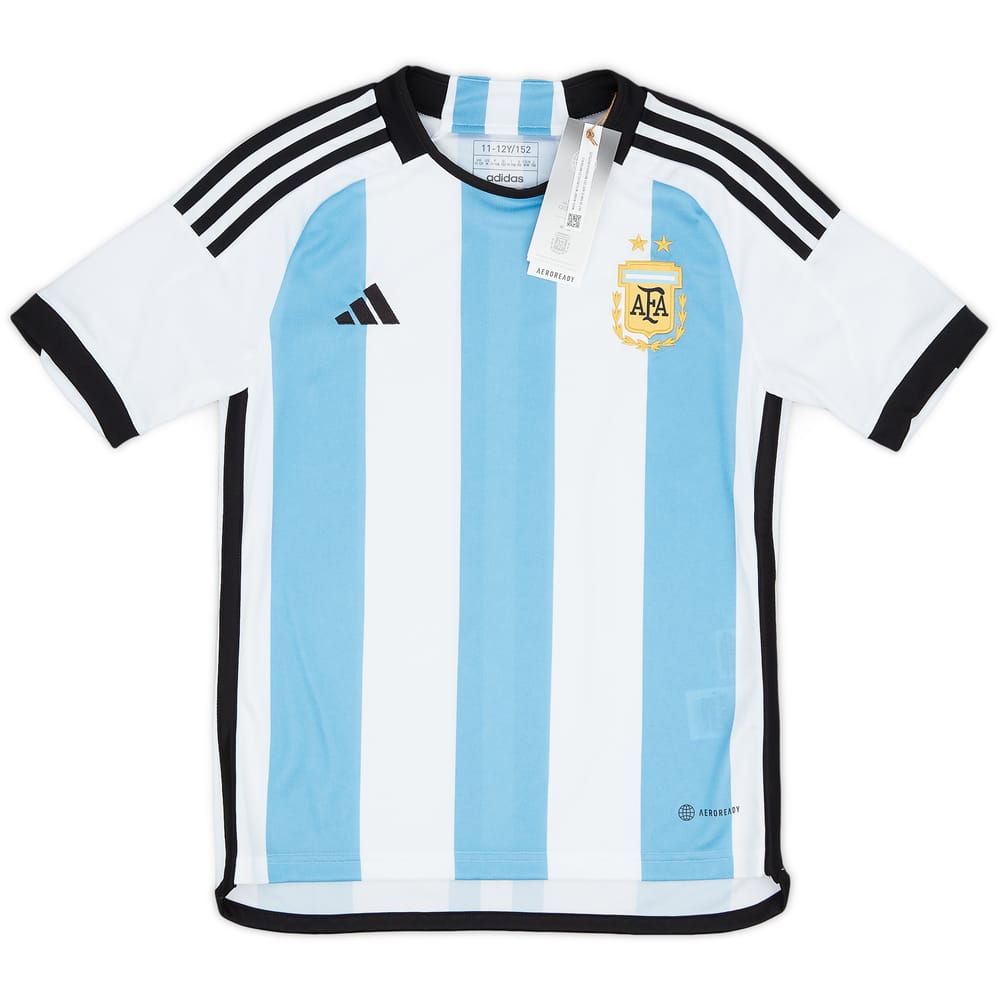 2022-23 Argentina Home Shirt - (XS.Kids)