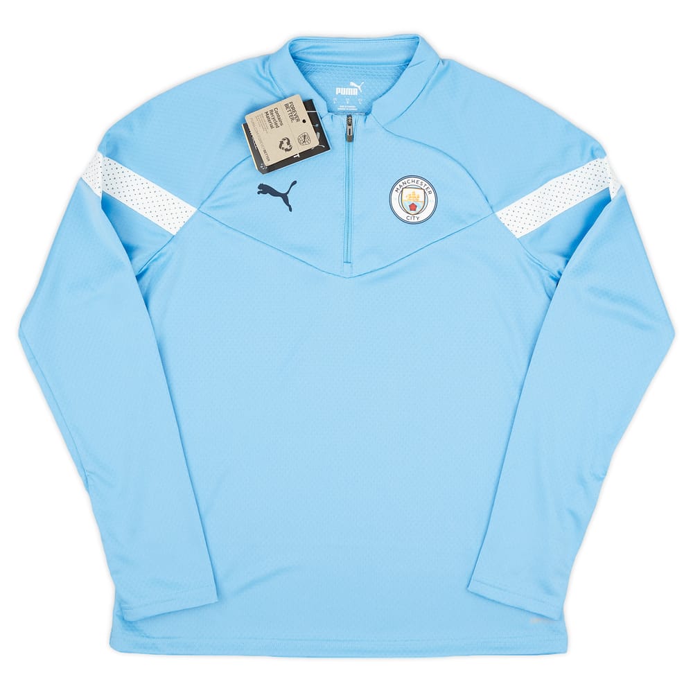 2022-23 Manchester City Women's Player Issue 1/4 Zip Training Top
