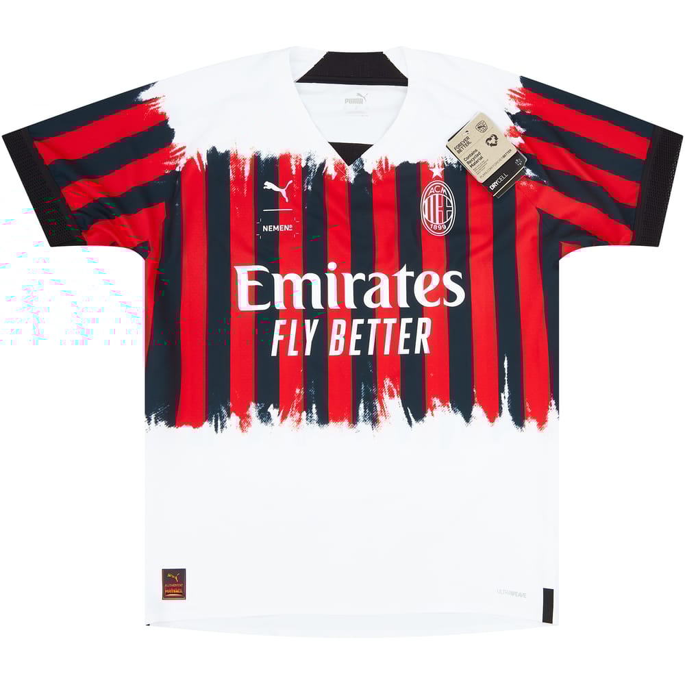 2021-22 AC Milan x NEMEN Authentic Fourth Shirt - NEW - (XXL)