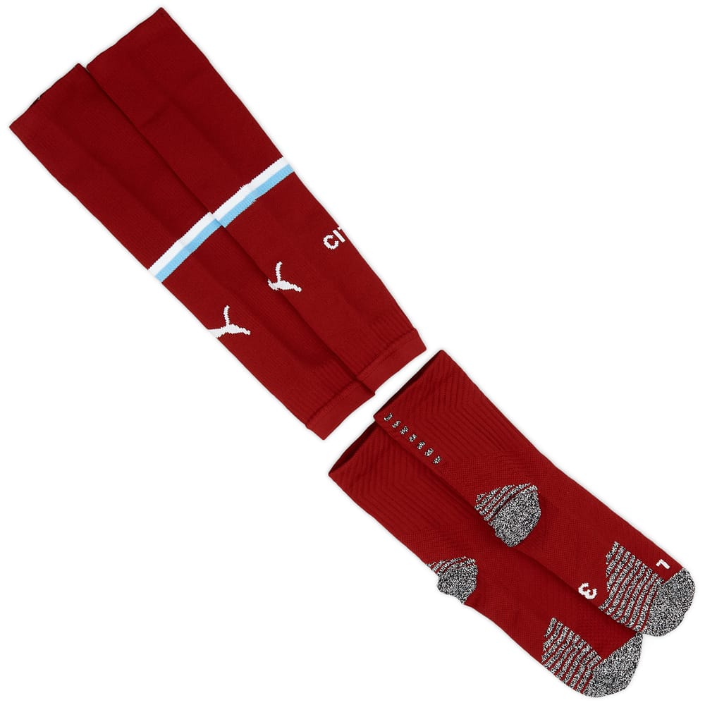 2022-23 Manchester City Home Alternate Two-in-One Socks (XL)