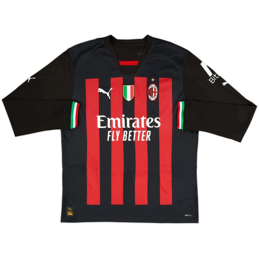 2022-23 AC Milan Home L/S Shirt