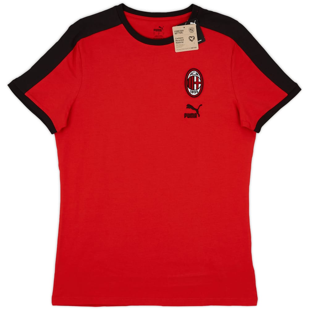 2022-23 AC Milan Puma ftblHeritage T7 Tee