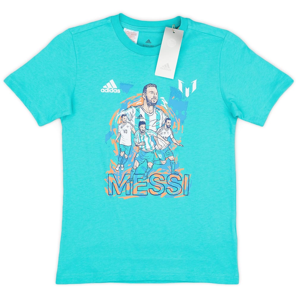 2022-23 Argentina adidas Messi Graphic Tee (KIDS)