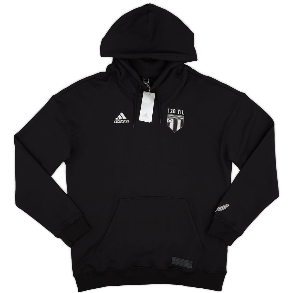 2023-24 Besiktas adidas 120 Years DNA Hooded Top