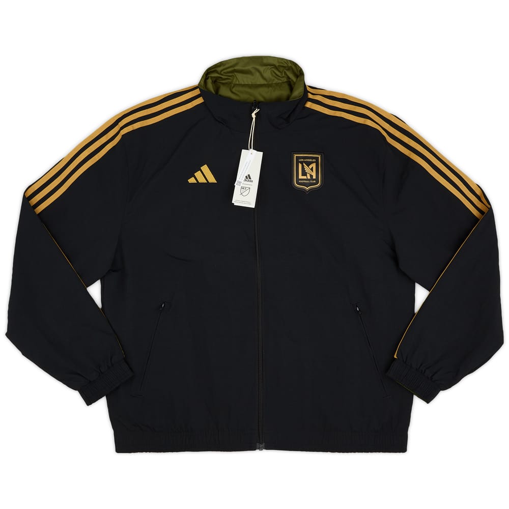 2023 Los Angeles FC adidas Reversible Anthem Jacket