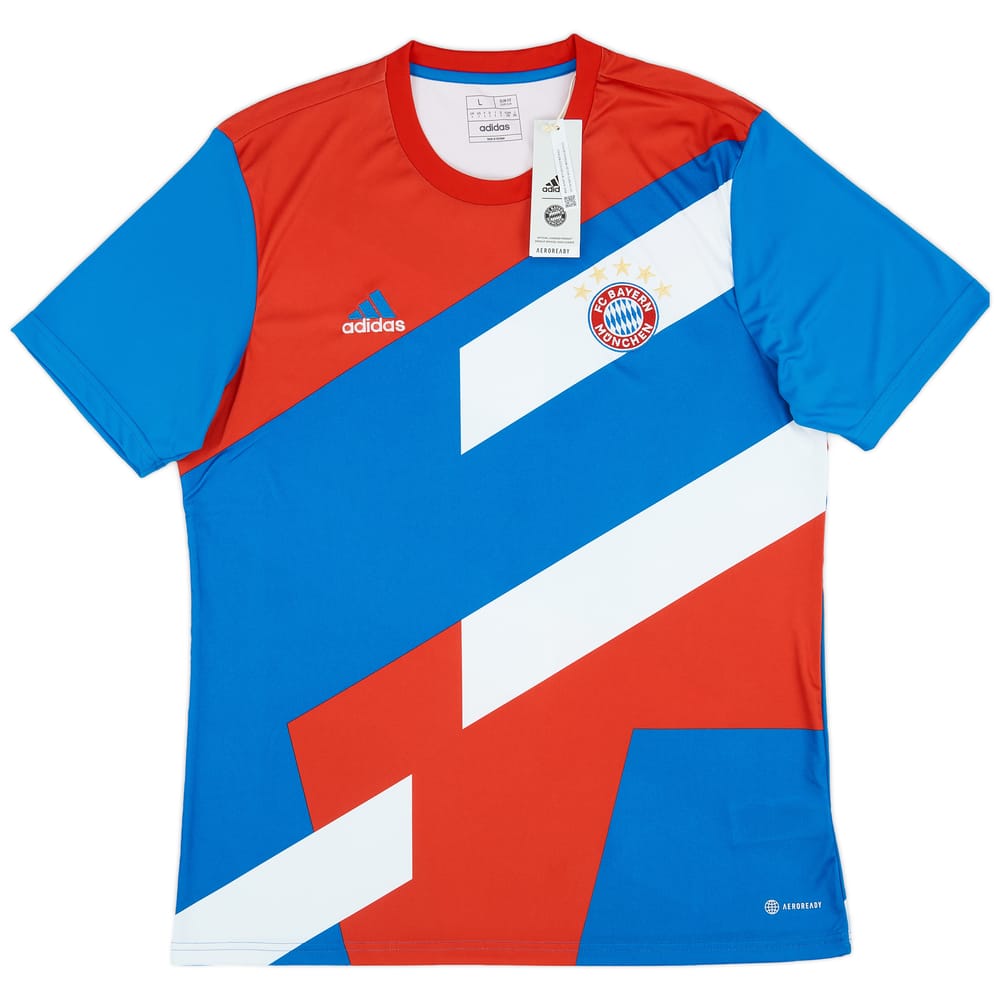2022-23 Bayern Munich adidas Pre-Match Shirt
