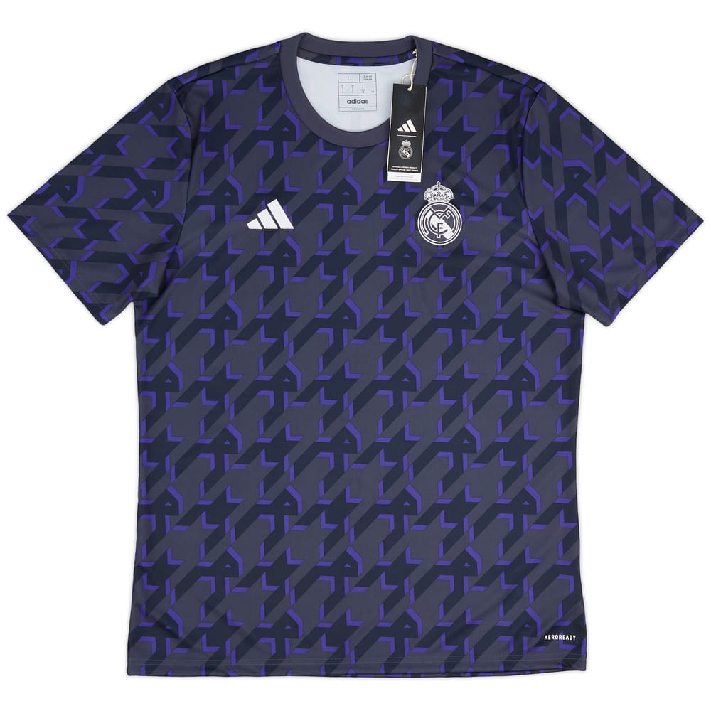2023-24 Real Madrid adidas Pre-Match Shirt