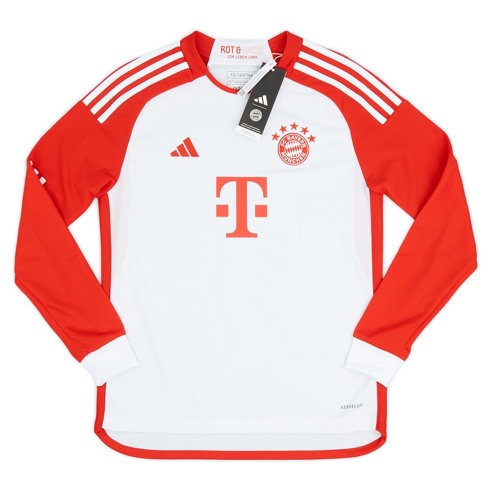 2023-24 Bayern Munich Home L/S Shirt KIDS