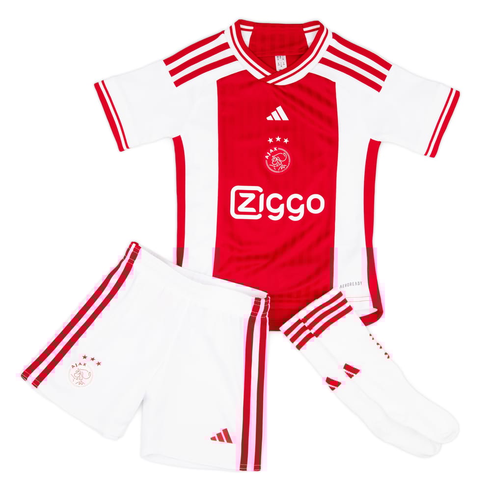 2023-24 Ajax Home Full Kit Little Kids