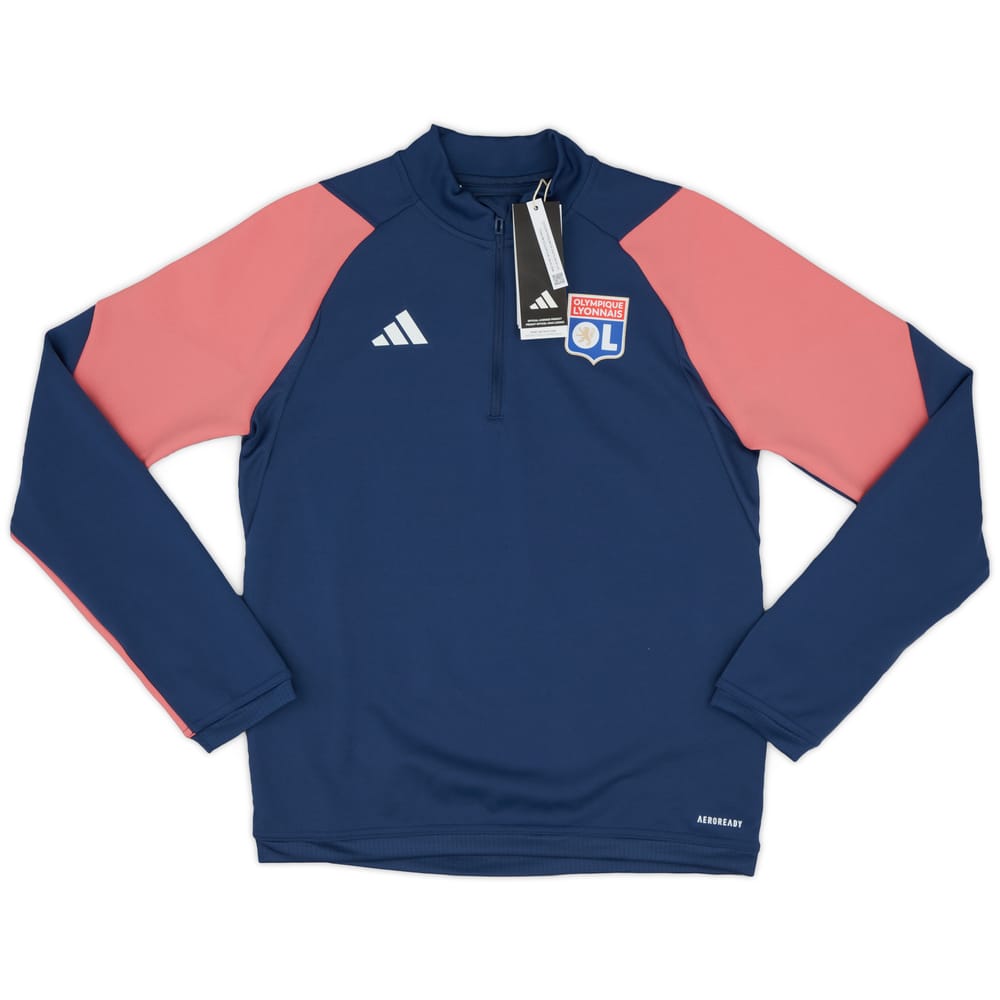 2023-24 Lyon adidas 1/4 Zip Training Top KIDS