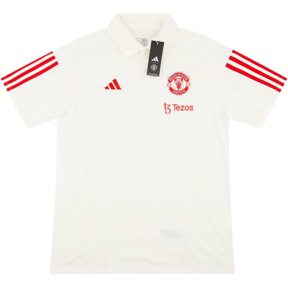 2023-24 Manchester United adidas Polo T-Shirt