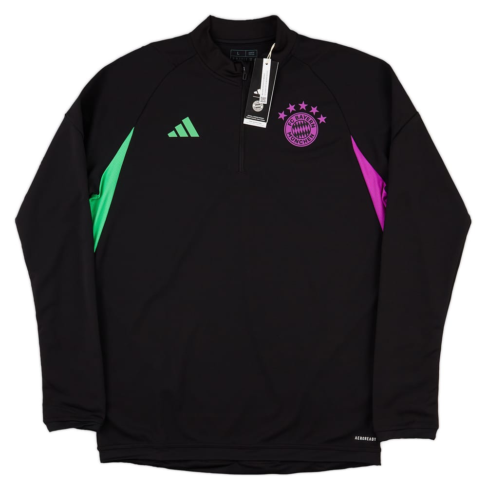 2023-24 Bayern Munich adidas 1/4 Zip Training Top