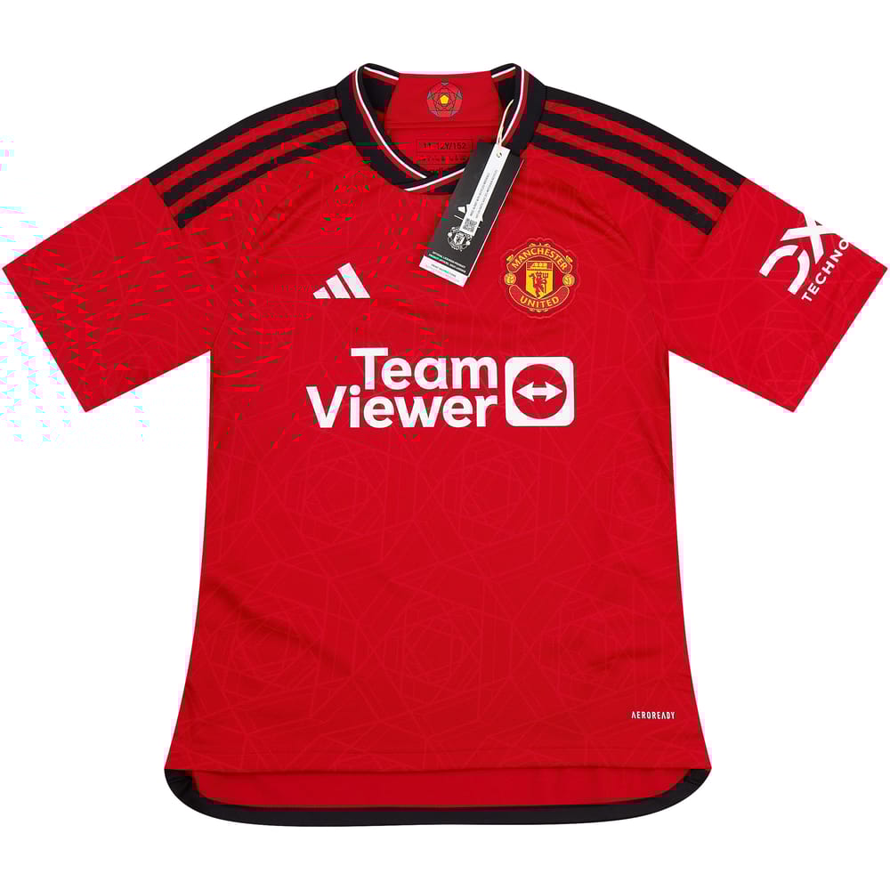 2023-24 Manchester United Home Shirt (KIDS)