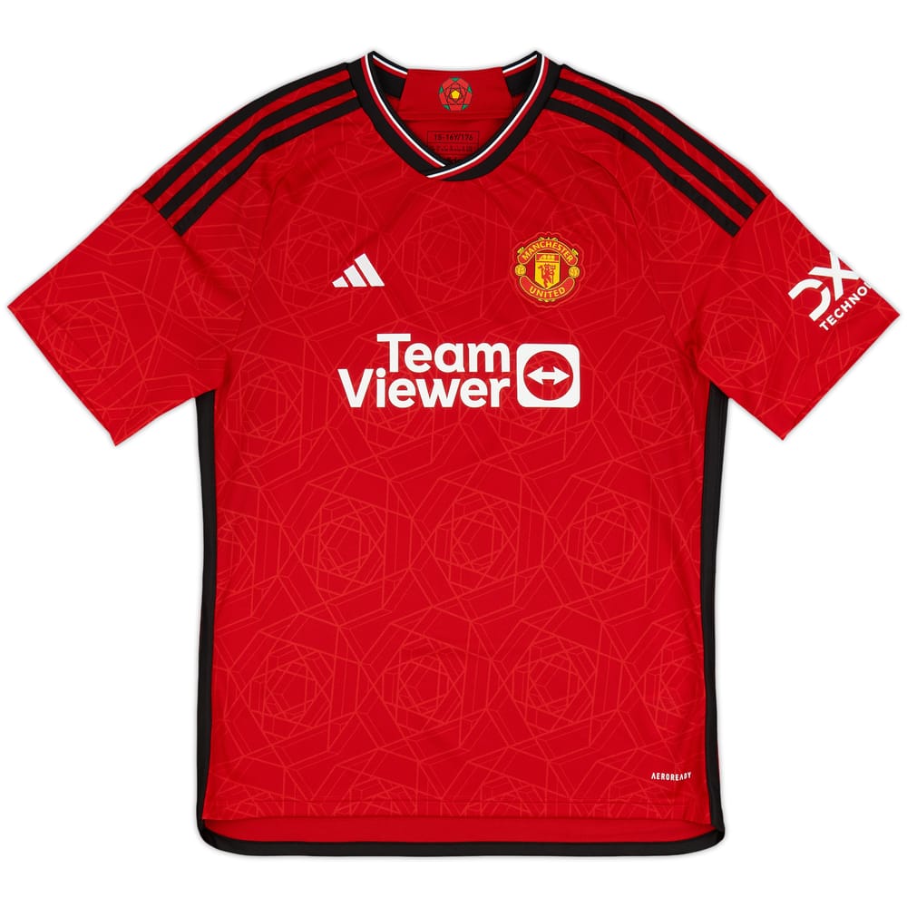 2023-24 Manchester United Home Shirt (KIDS)