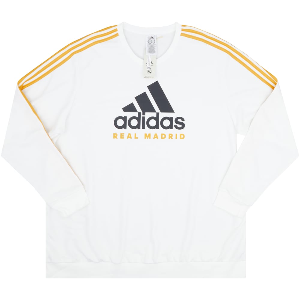 2023-24 Real Madrid adidas DNA Sweat Top (3XL)