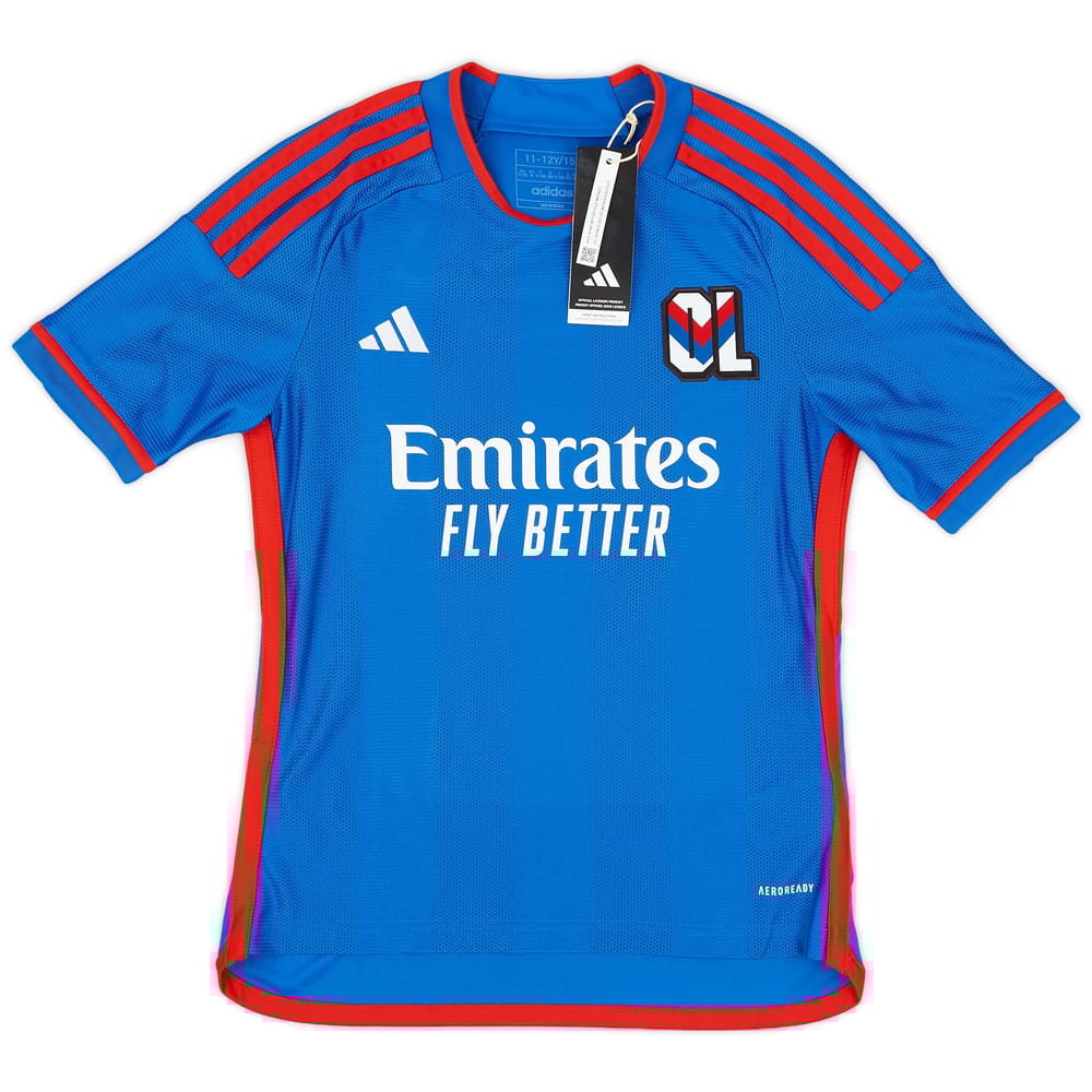 2023-24 Lyon Away Shirt KIDS