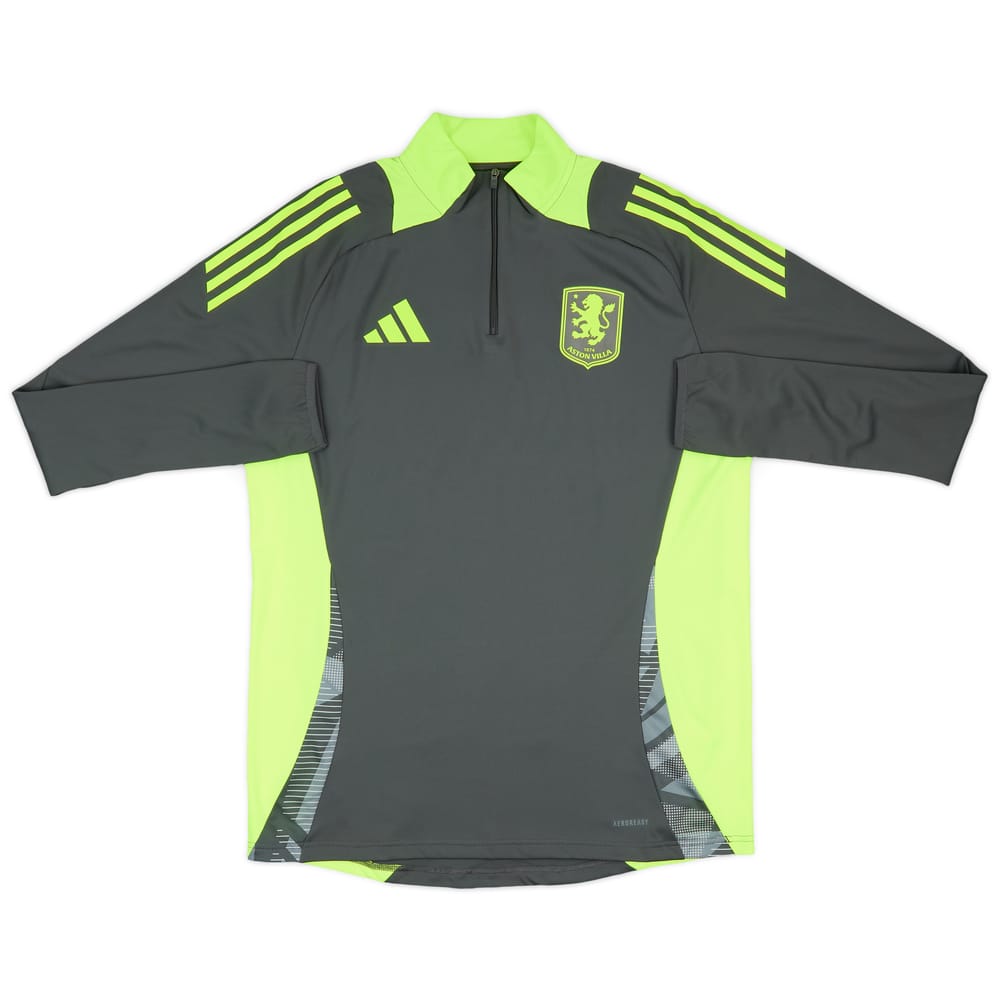 2024-25 Aston Villa adidas 1/4 Zip Training Top