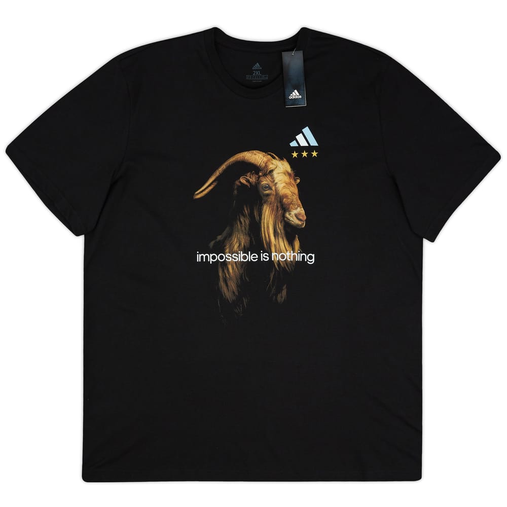 2022-23 Argentina adidas Messi Goat Tee
