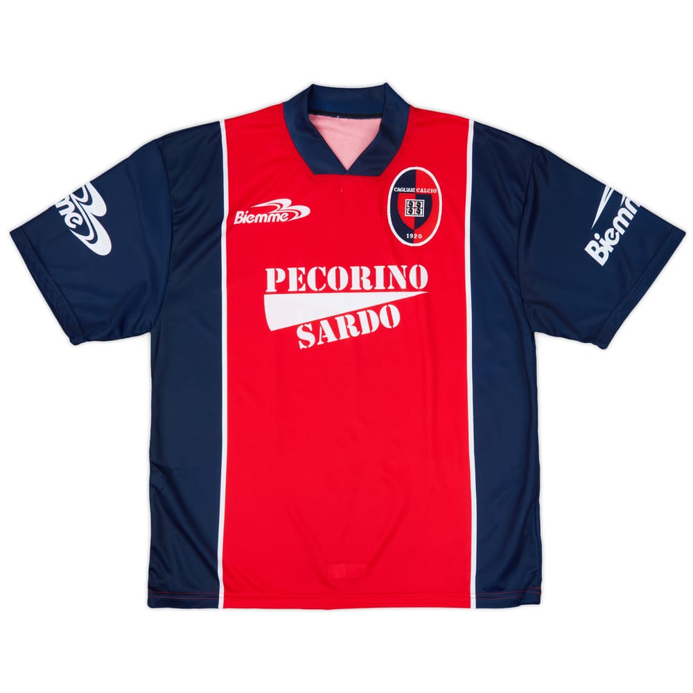 1999-00 Cagliari Biemme Training Shirt - 8/10 - (M)