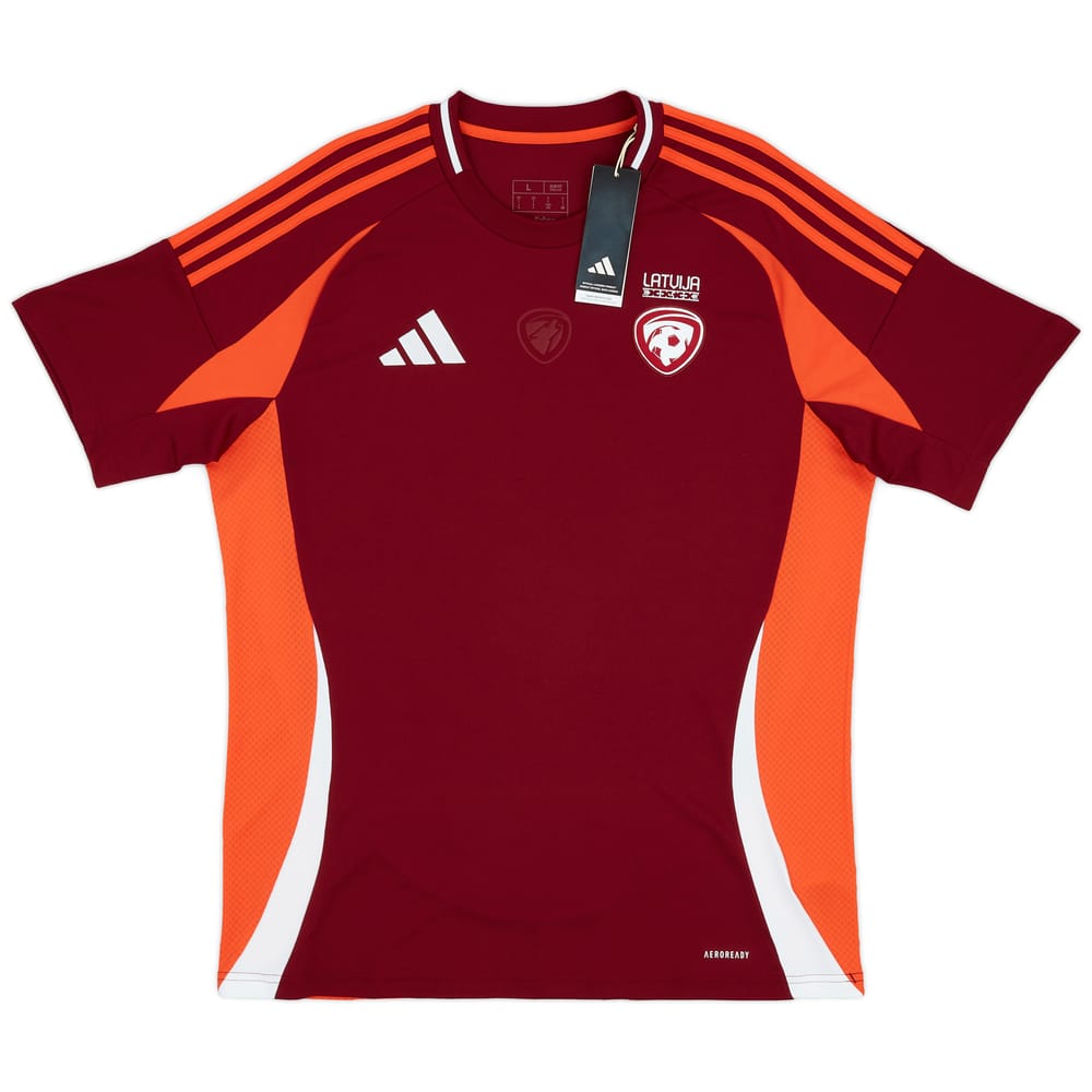 2024-25 Latvia Home Shirt