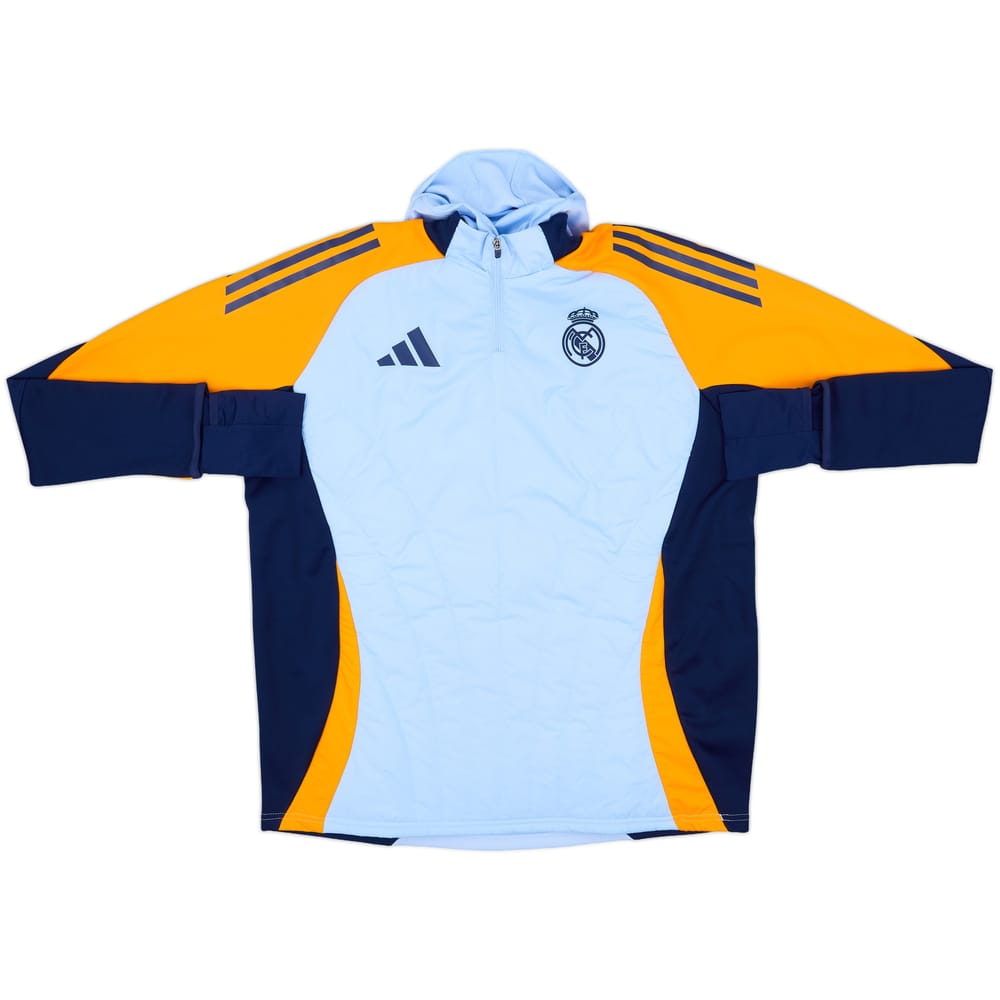 2024-25 Real Madrid adidas 1/4 Zip Winterized Top