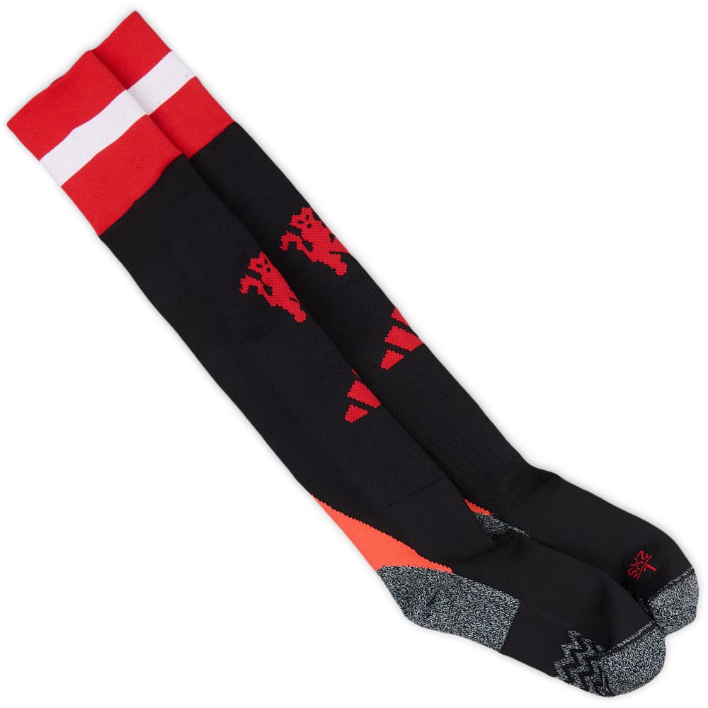 2024-25 Manchester United Home Socks (EU 31-33)