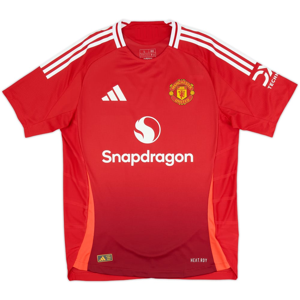 2024-25 Manchester United Authentic PI Home Shirt - As New