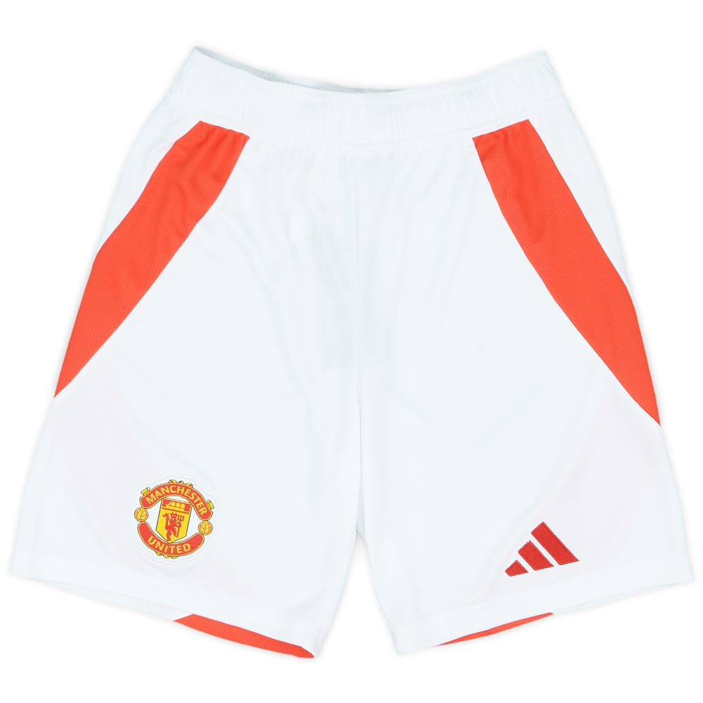2024-25 Manchester United Home Shorts (M.Kids)