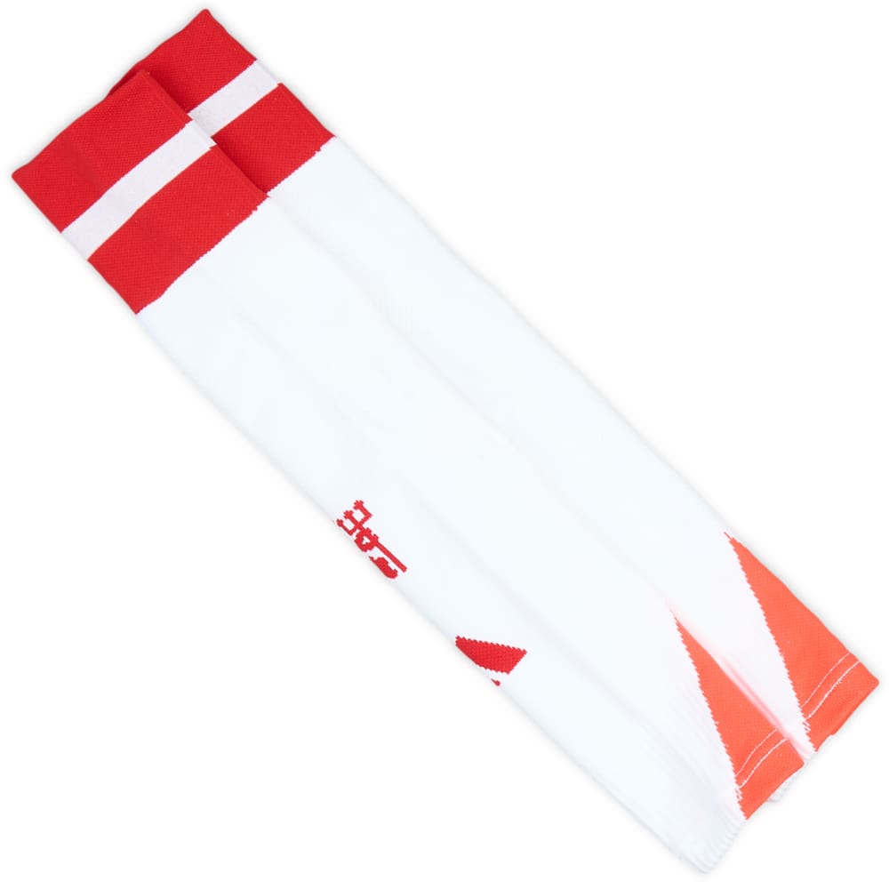 2024-25 Manchester United Home Footless Socks (EU 40-42)