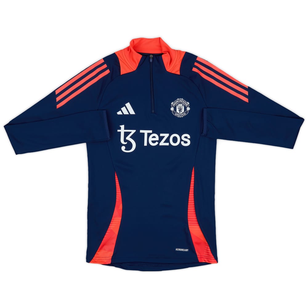 2024-25 Manchester United adidas 1/4 Zip Training Top - As New - (Women'S)